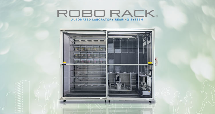 実験小動物自動飼育装置 ROBO RACK イメージ